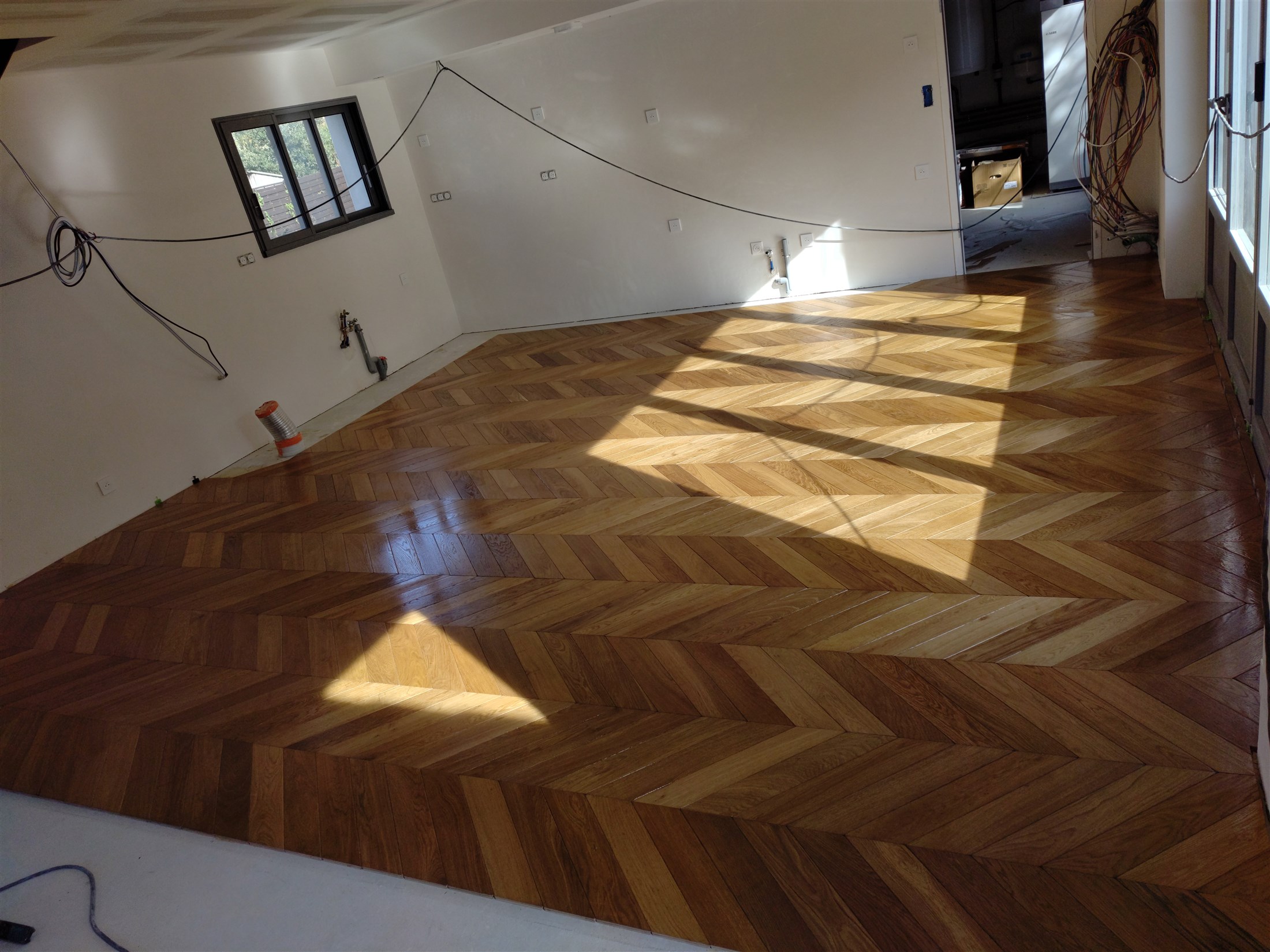 Parquet en point de Hongrie