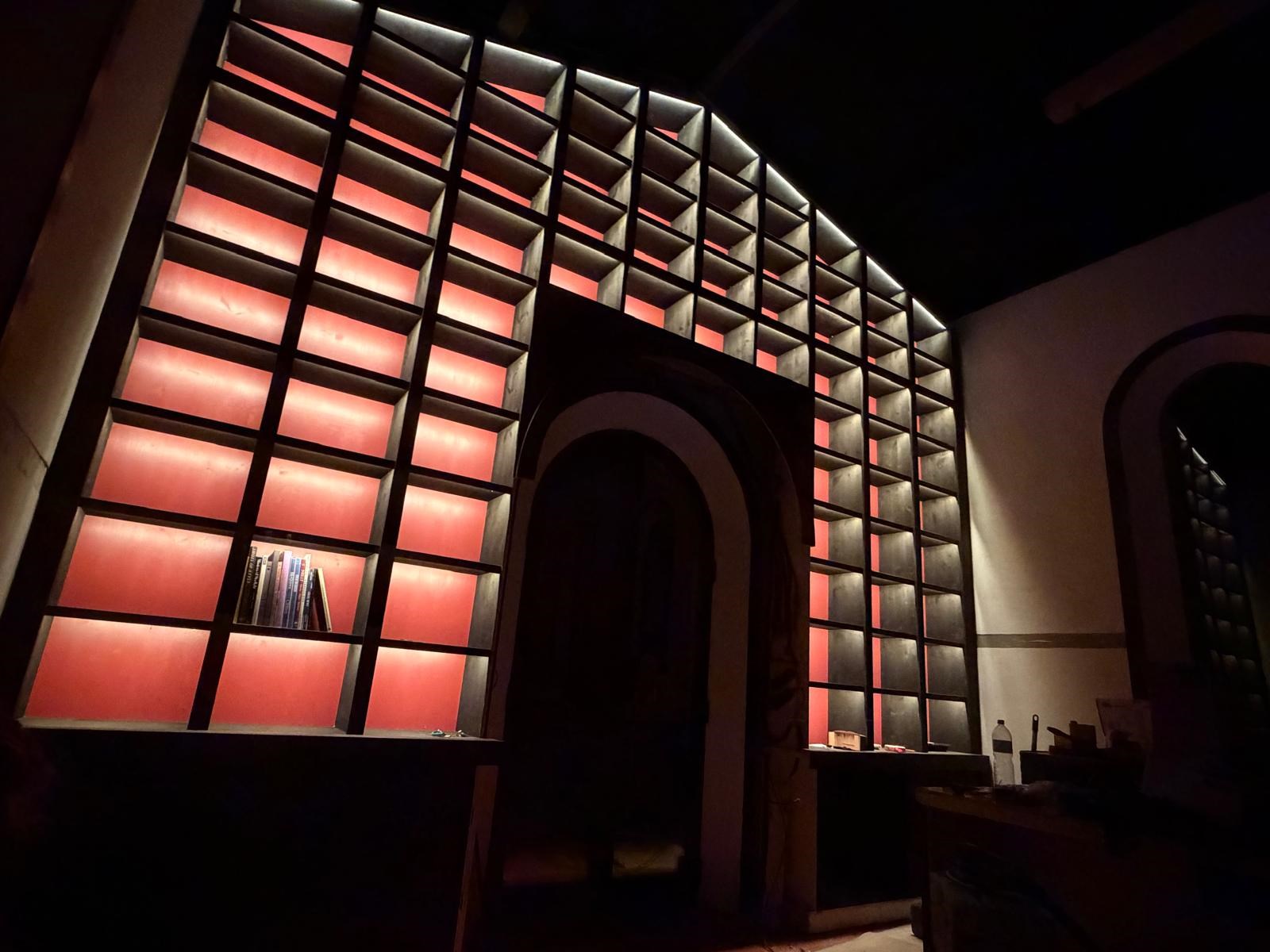 Bibliothèque — ambiance lumineuse