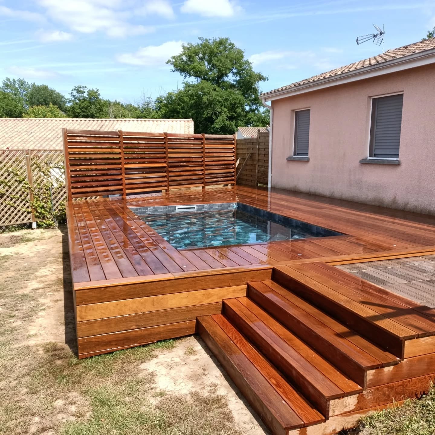 Terrasse en ipé