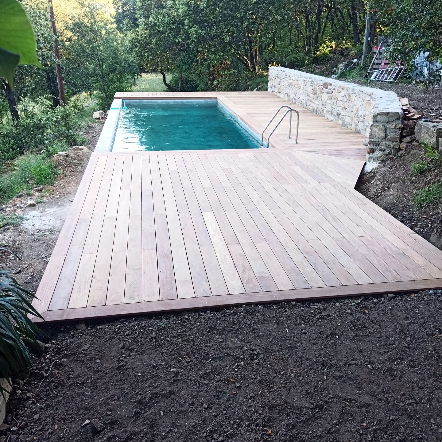 Terrasse en cumaru