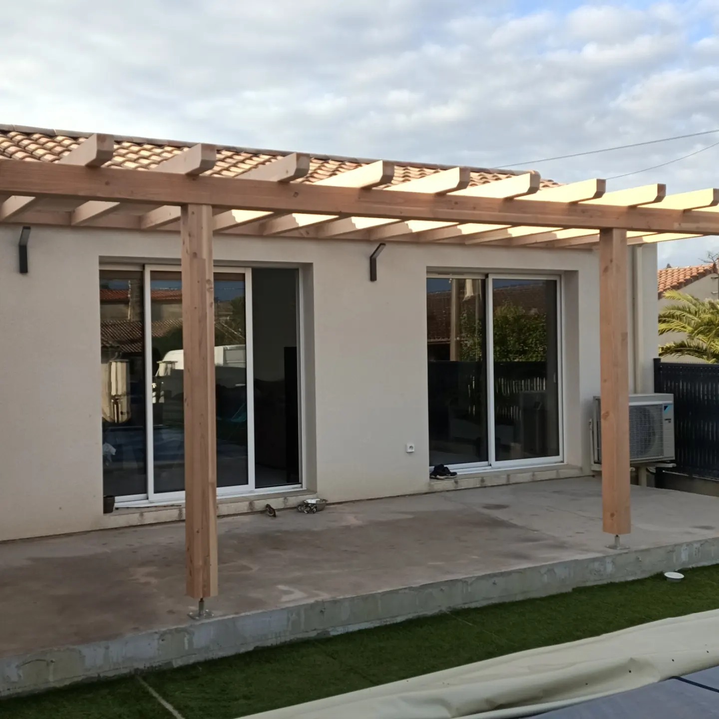 Pergola en douglas